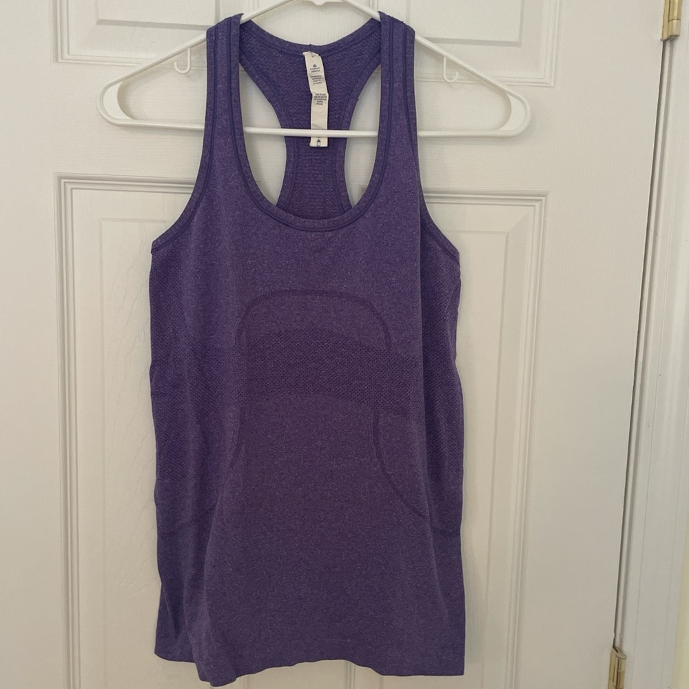 Lululemon swiftly tech purple tank top💜